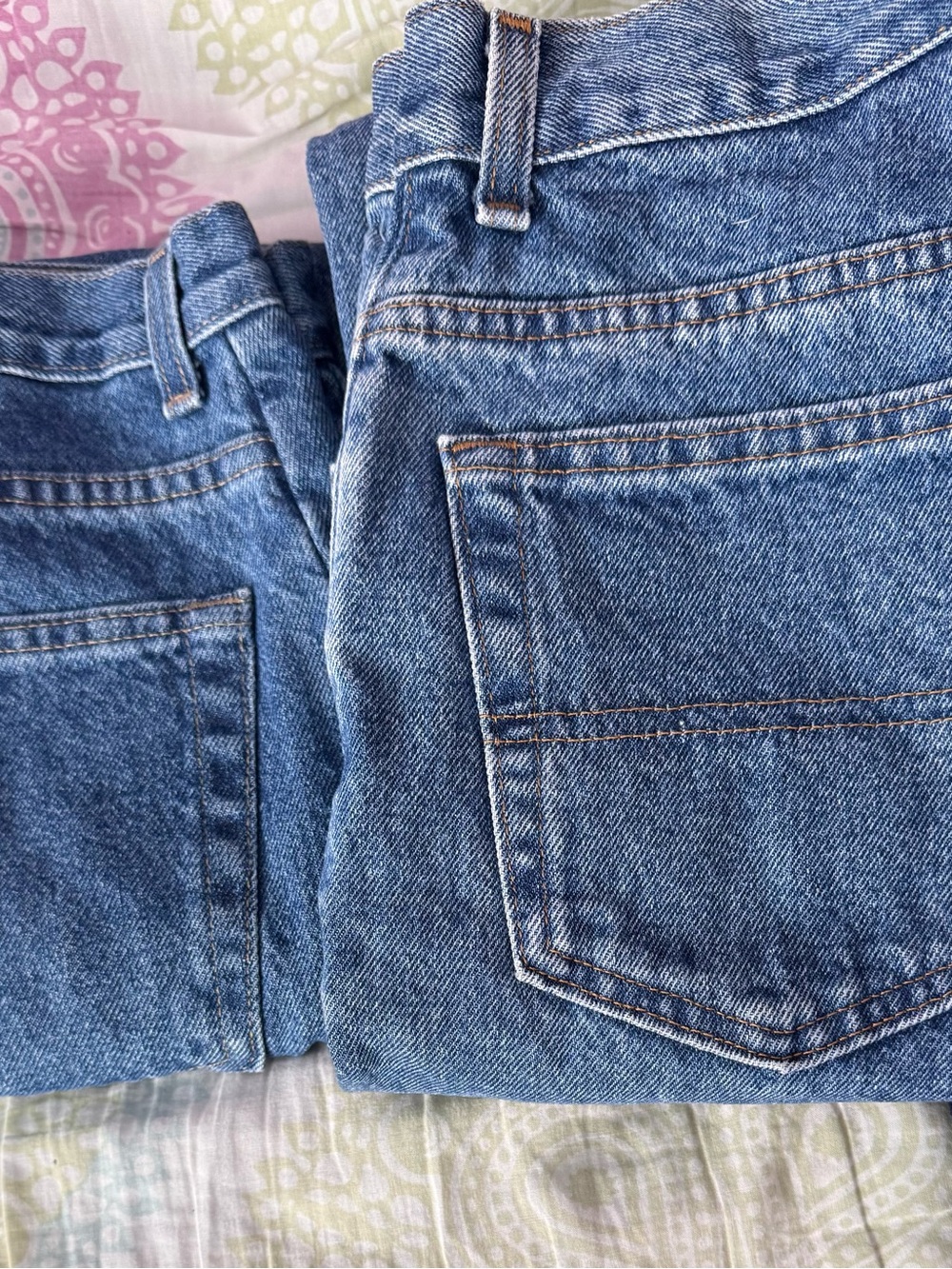 2 Pairs Denim Jeans Men's 32 x 30 -